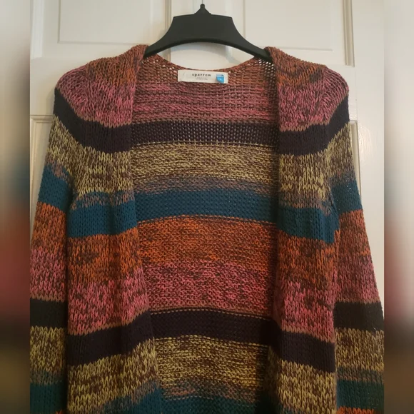 Sparrow Anthro Multi-Color Cardigan S - Picture 4 of 9